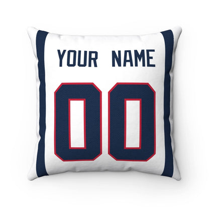 Throw Pillow New England Custom Any Name and Number