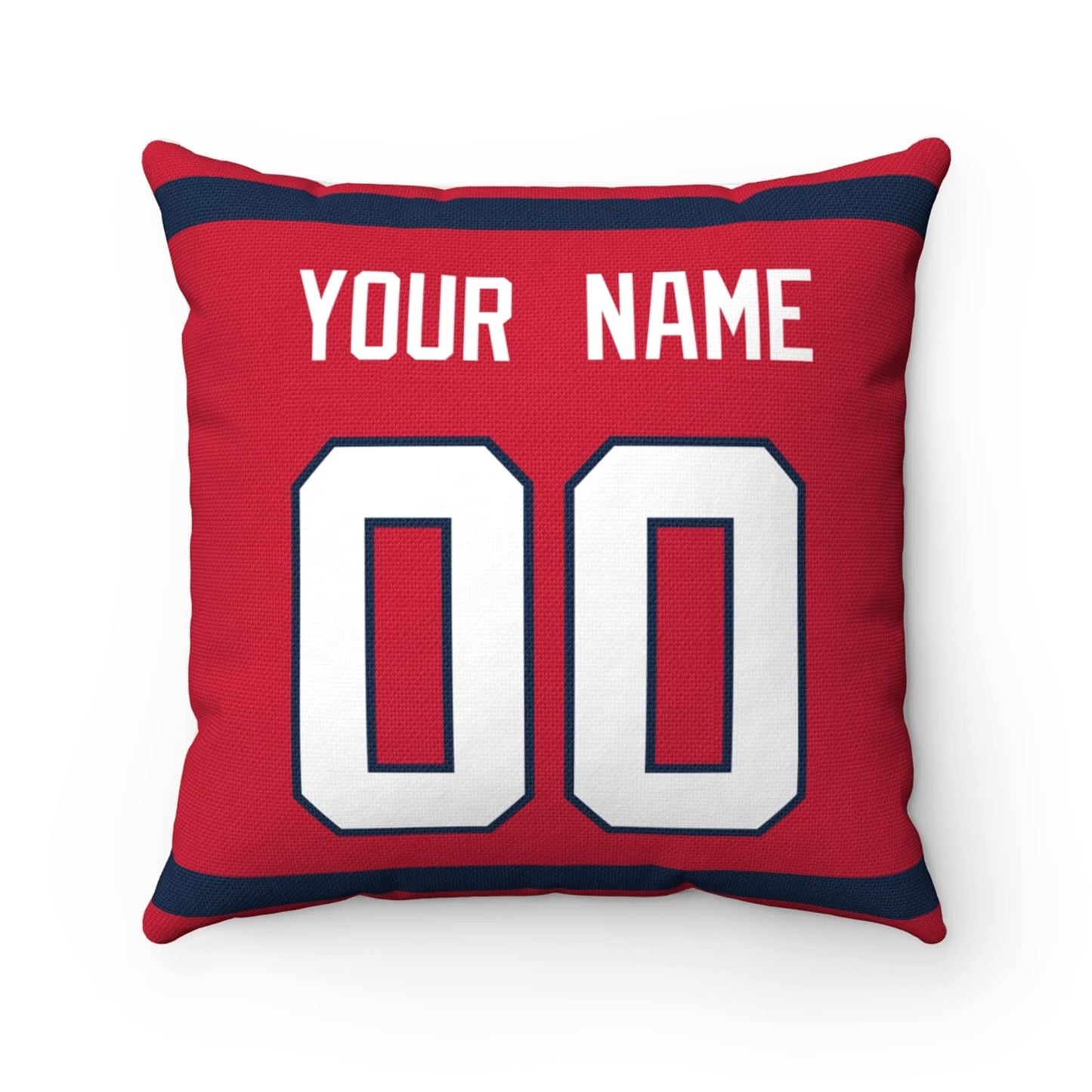 Throw Pillow New England Custom Any Name and Number