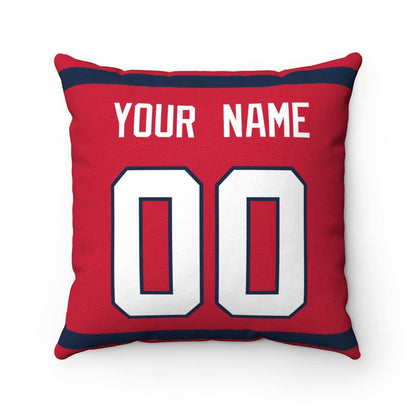 Throw Pillow New England Custom Any Name and Number