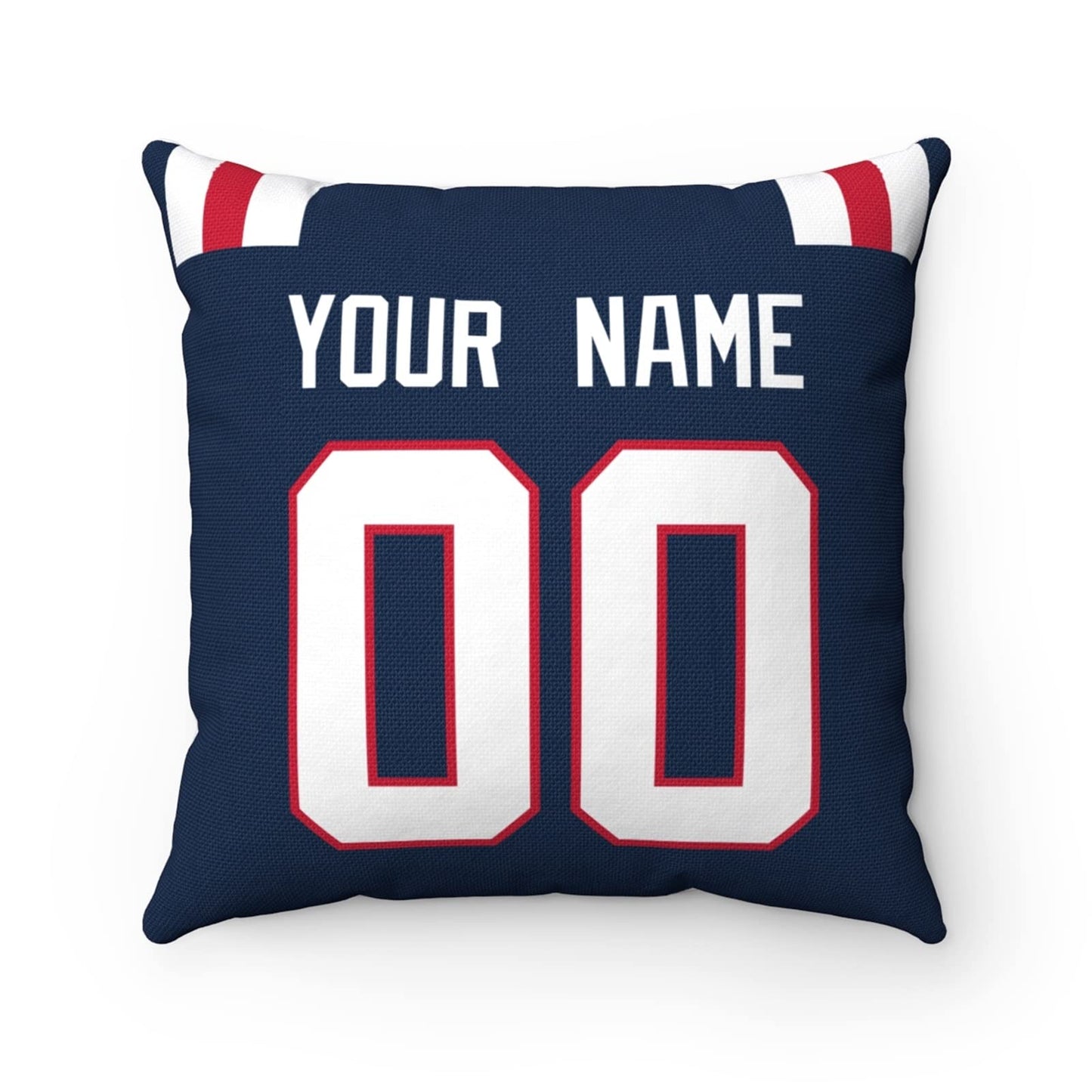 Throw Pillow New England Custom Any Name and Number