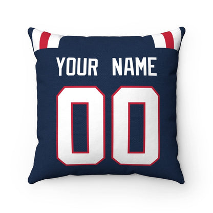 Throw Pillow New England Custom Any Name and Number
