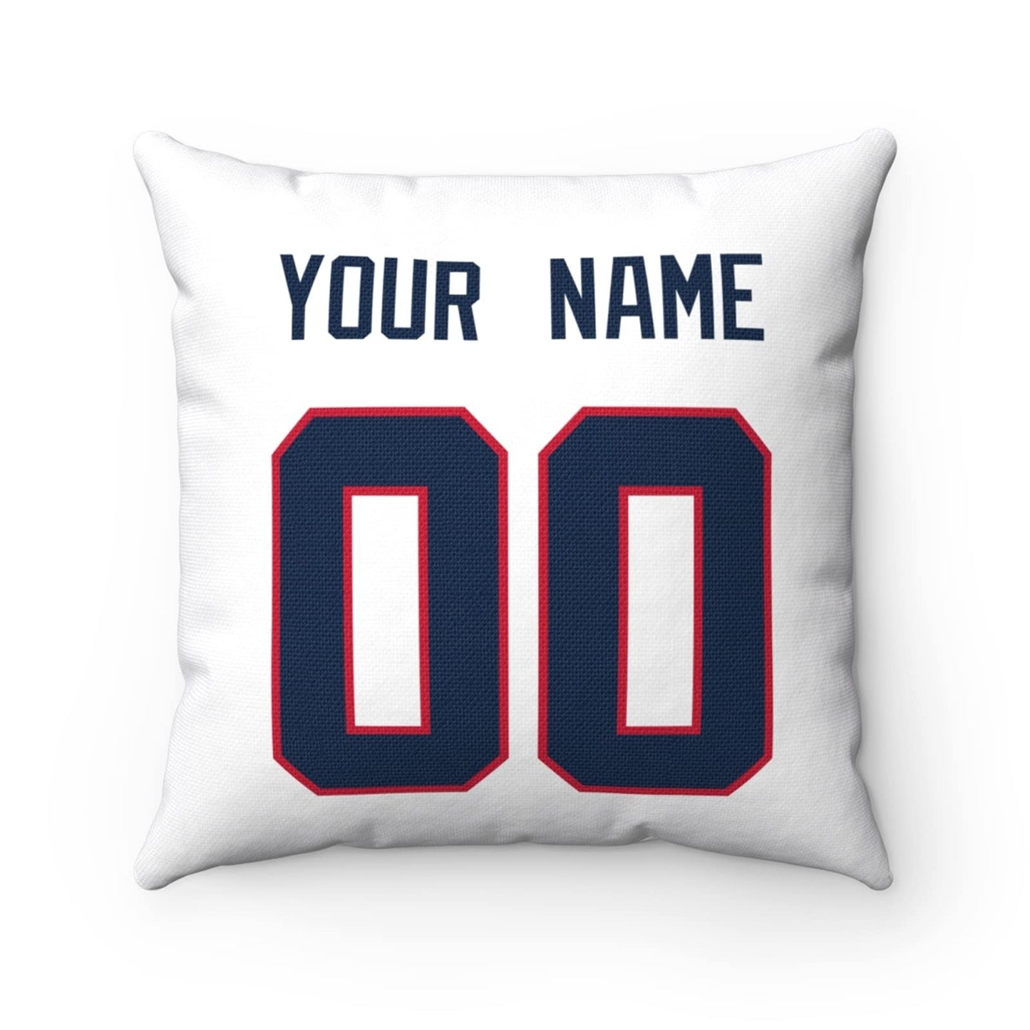 Throw Pillow New England Custom Any Name and Number