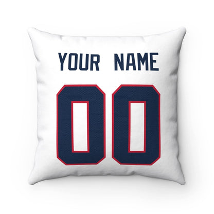 Throw Pillow New England Custom Any Name and Number