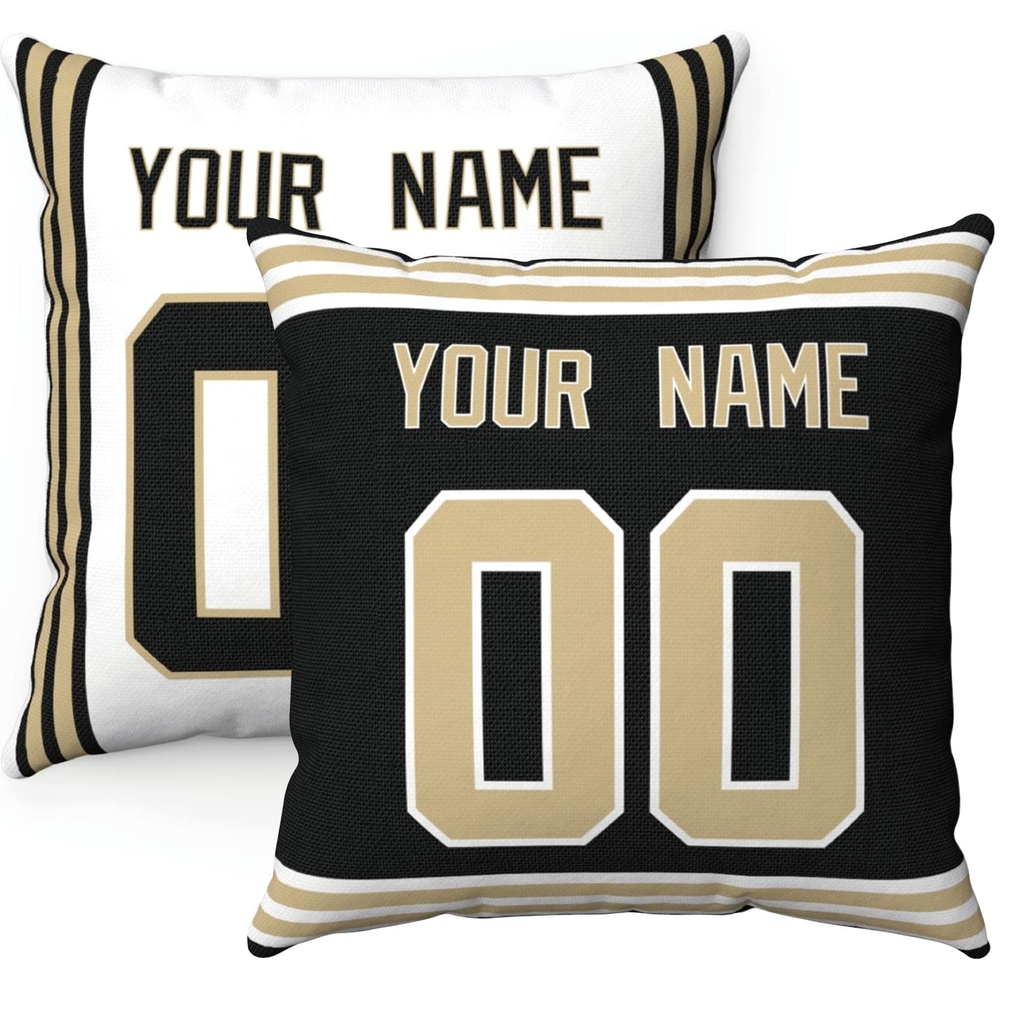 Throw Pillow New Orleans Custom Any Name and Number
