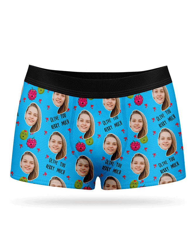 Olive You Berry Much Boxers