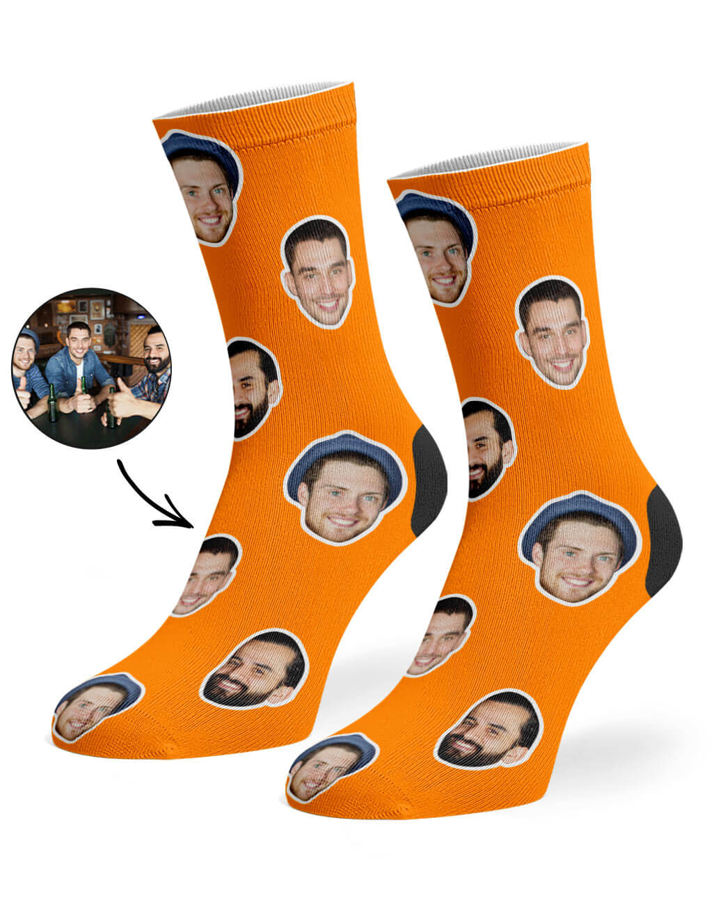 Best Friend Face Socks