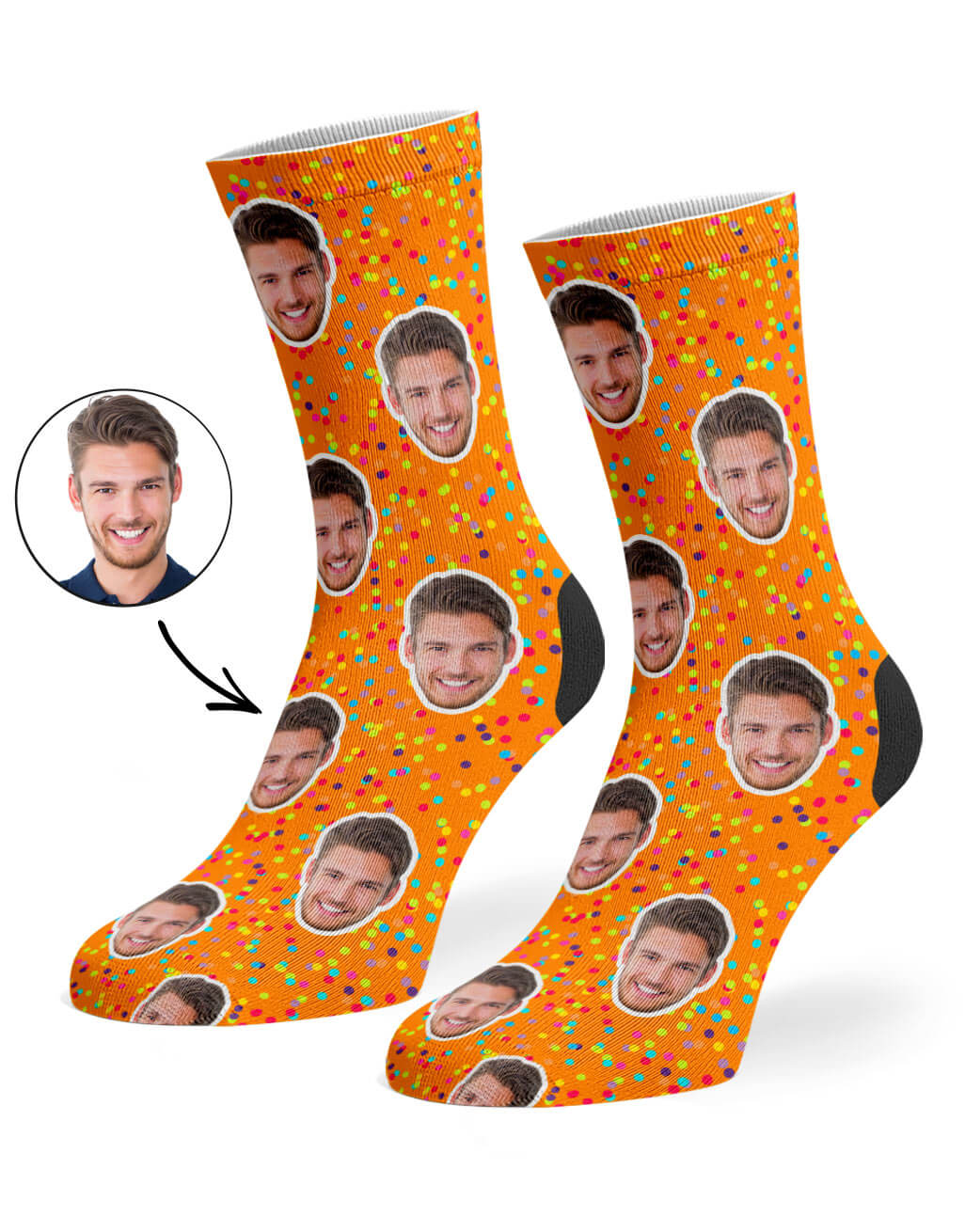 Colourful Spots Socks