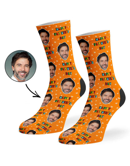 Happy Father's Day Face Socks