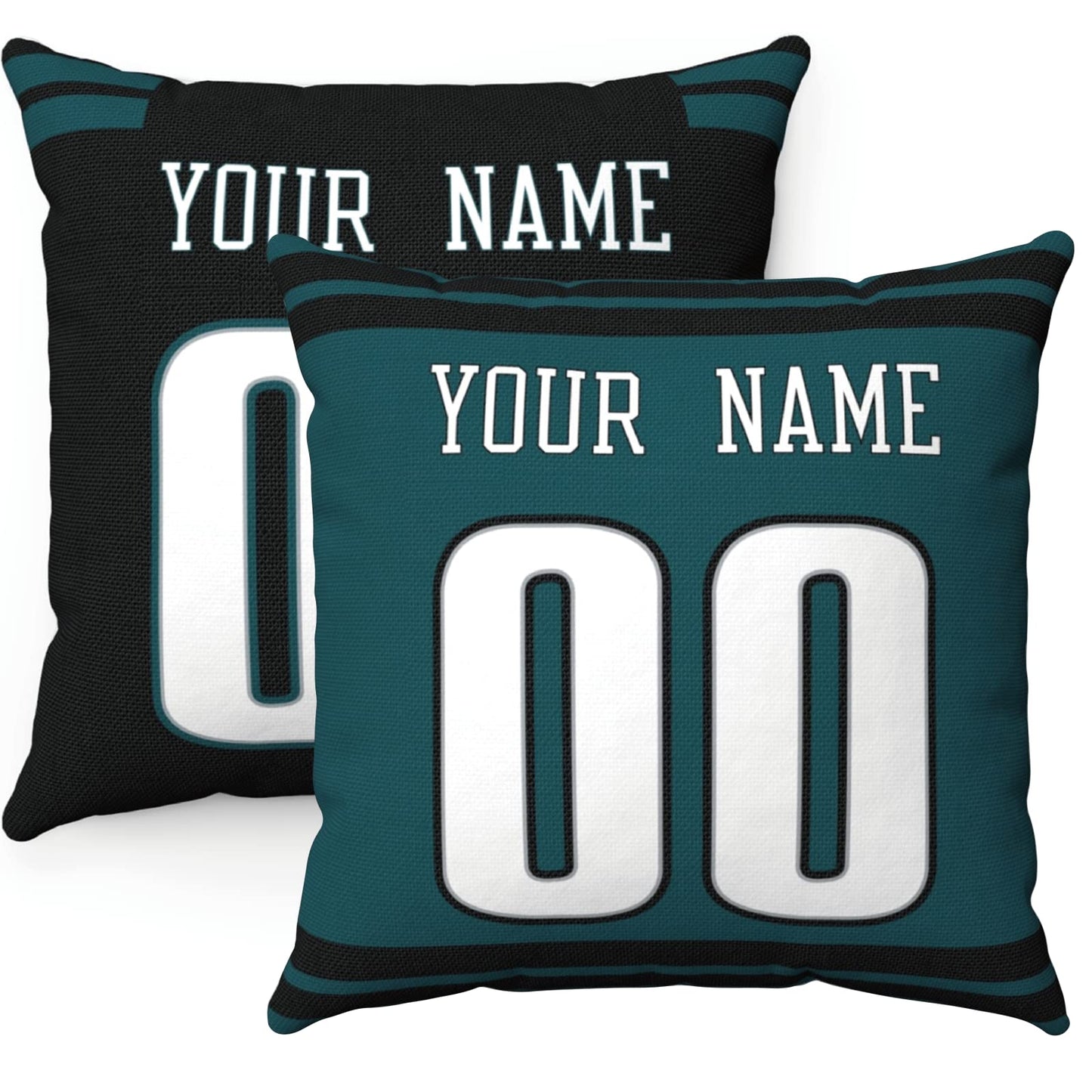 Throw Pillow Philadelphia Custom Any Name and Number