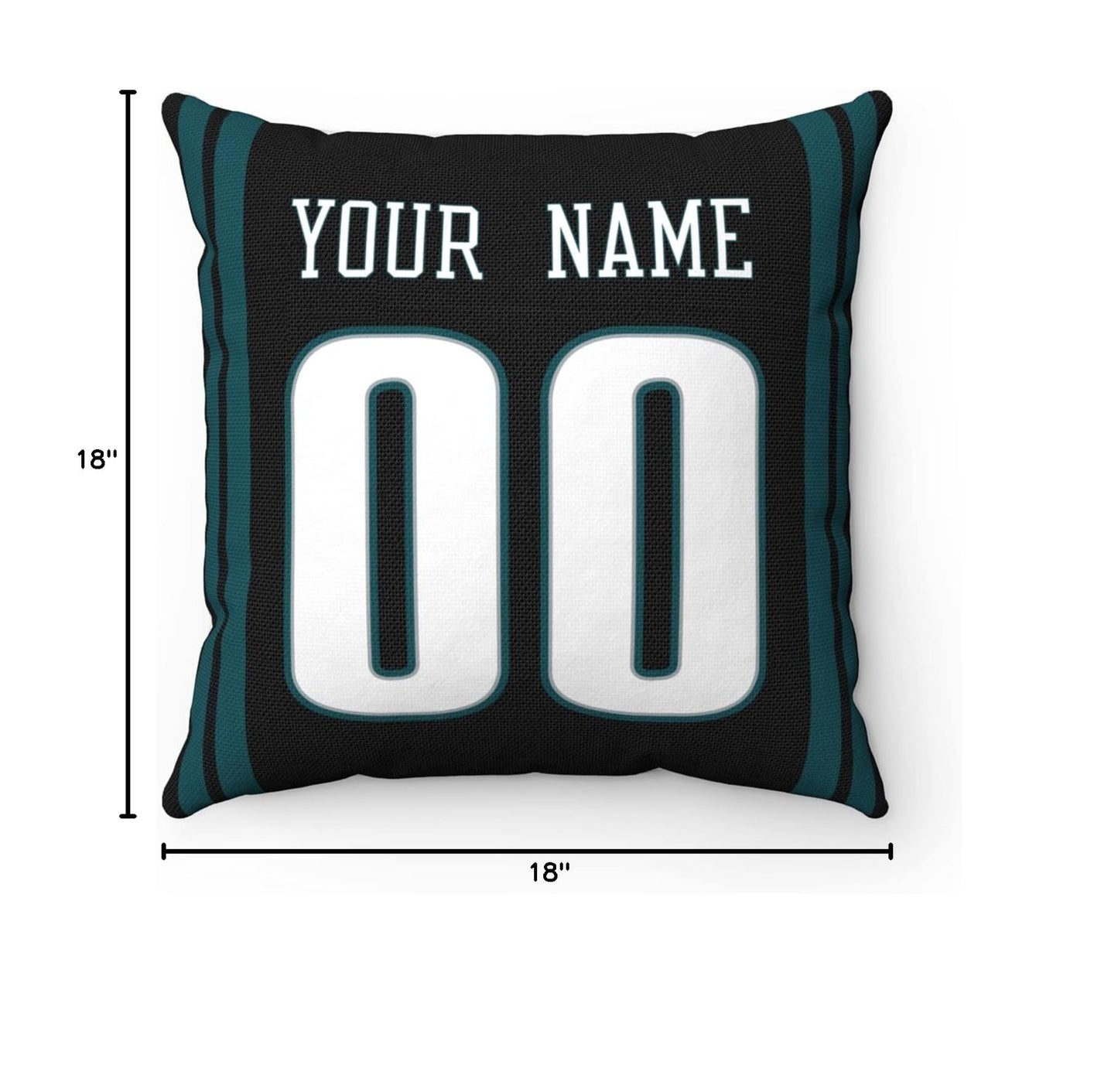 Throw Pillow Philadelphia Custom Any Name and Number