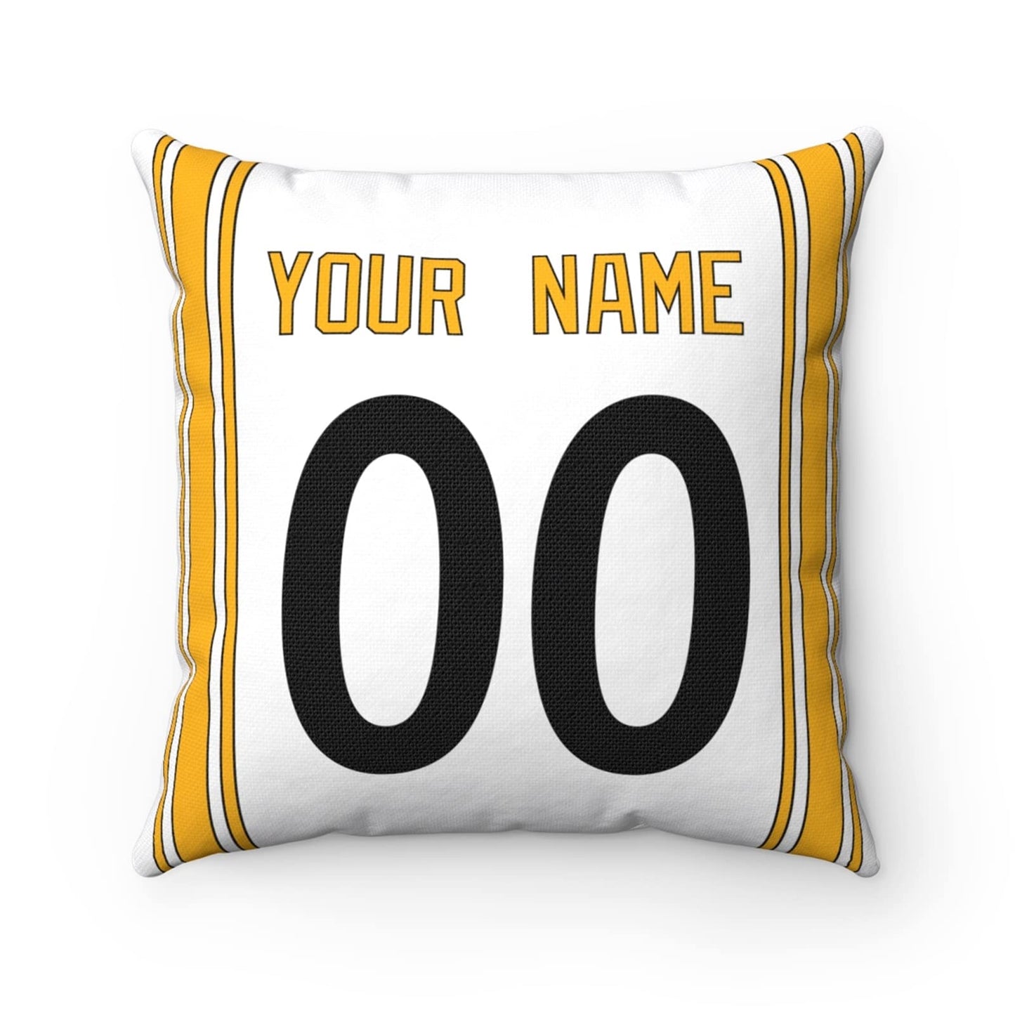 Throw Pillow Pittsburgh Custom Any Name and Number