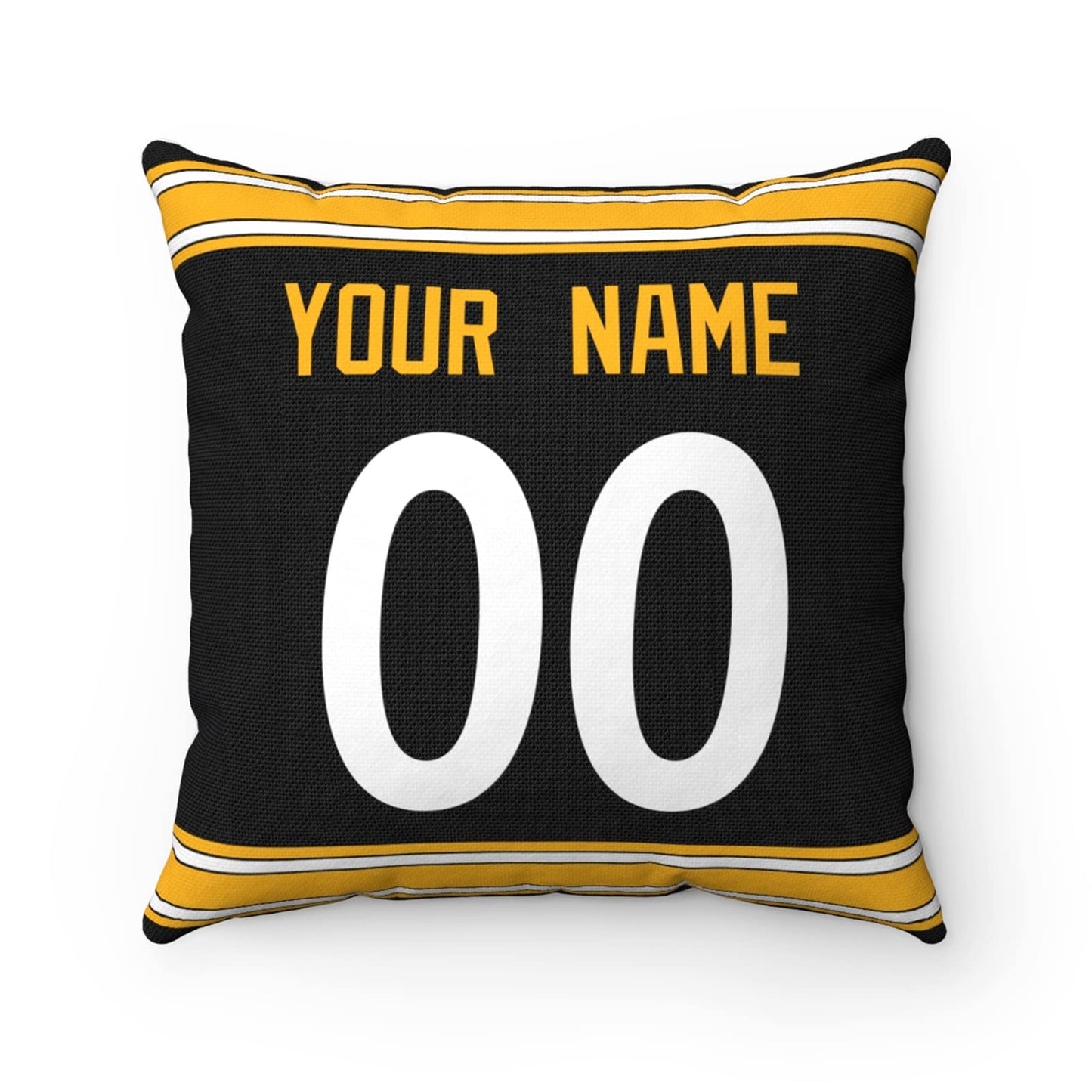 Throw Pillow Pittsburgh Custom Any Name and Number