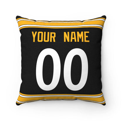 Throw Pillow Pittsburgh Custom Any Name and Number