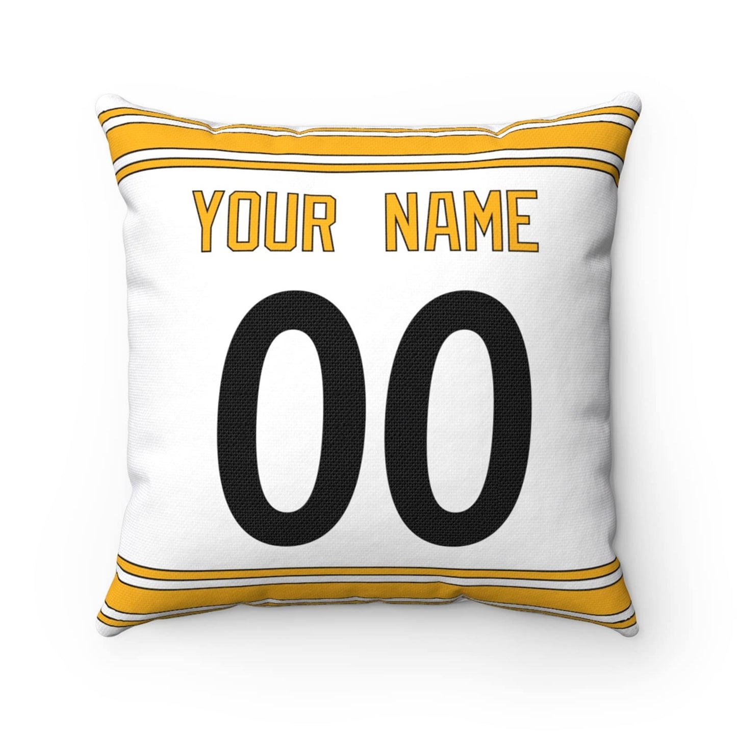 Throw Pillow Pittsburgh Custom Any Name and Number