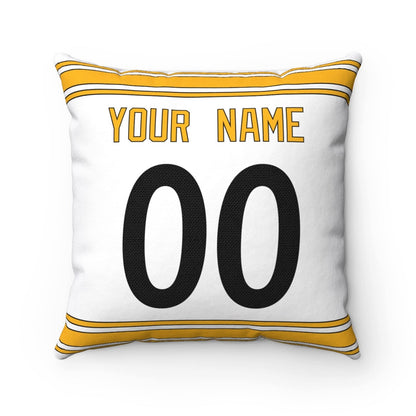 Throw Pillow Pittsburgh Custom Any Name and Number