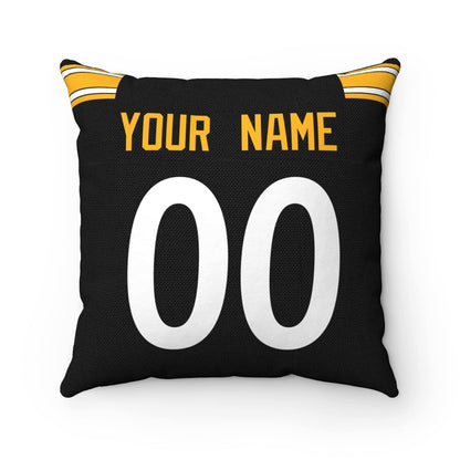 Throw Pillow Pittsburgh Custom Any Name and Number
