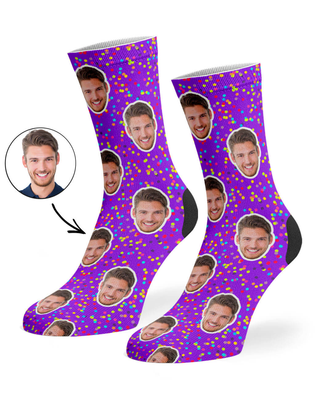 Colourful Spots Socks