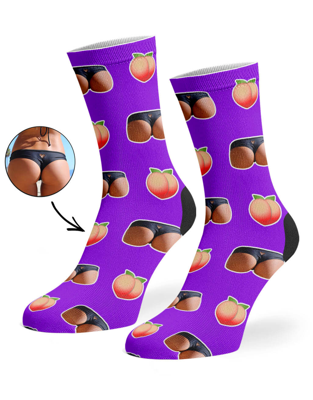 Custom Booty Socks