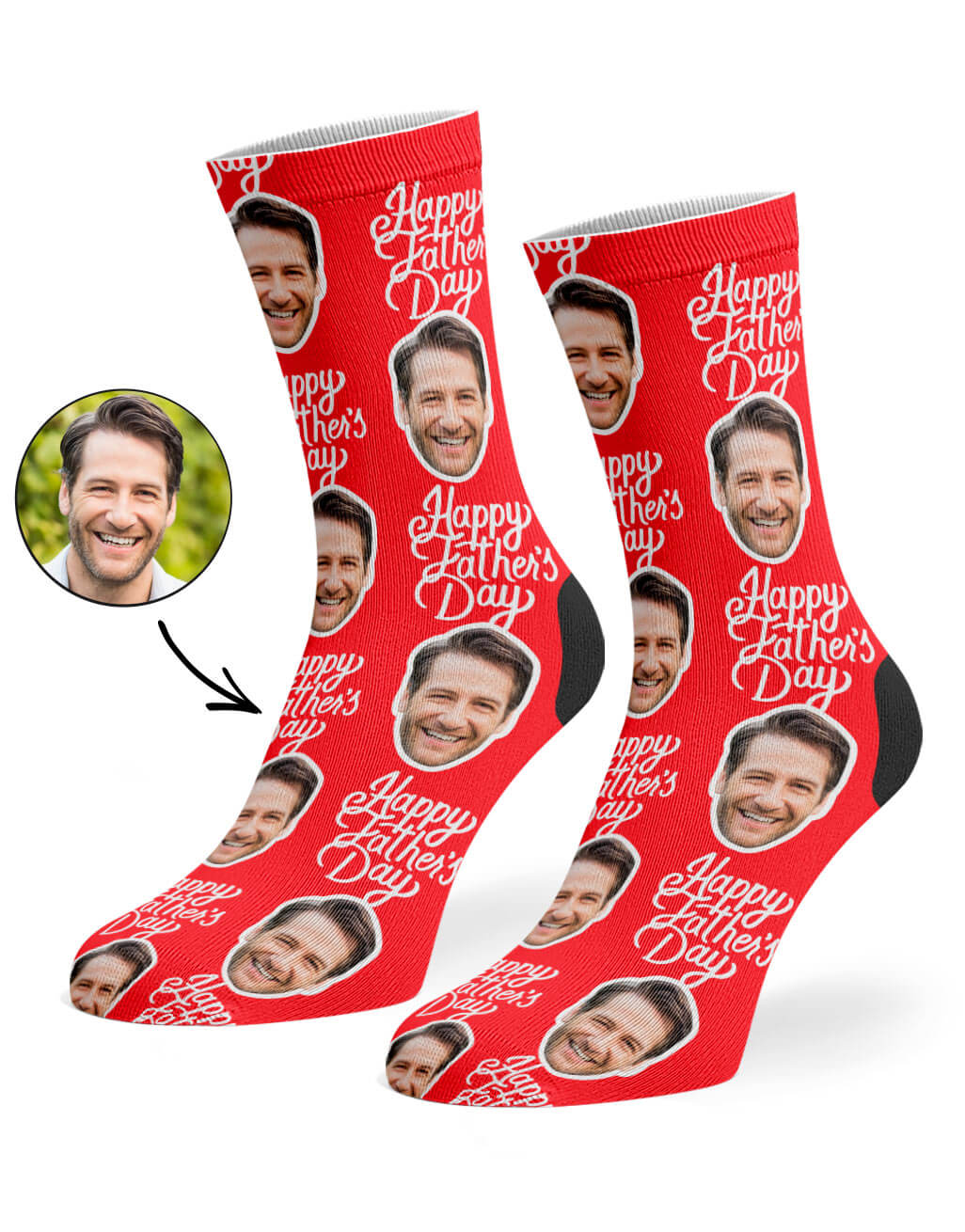 Happy Fathers Day Socks