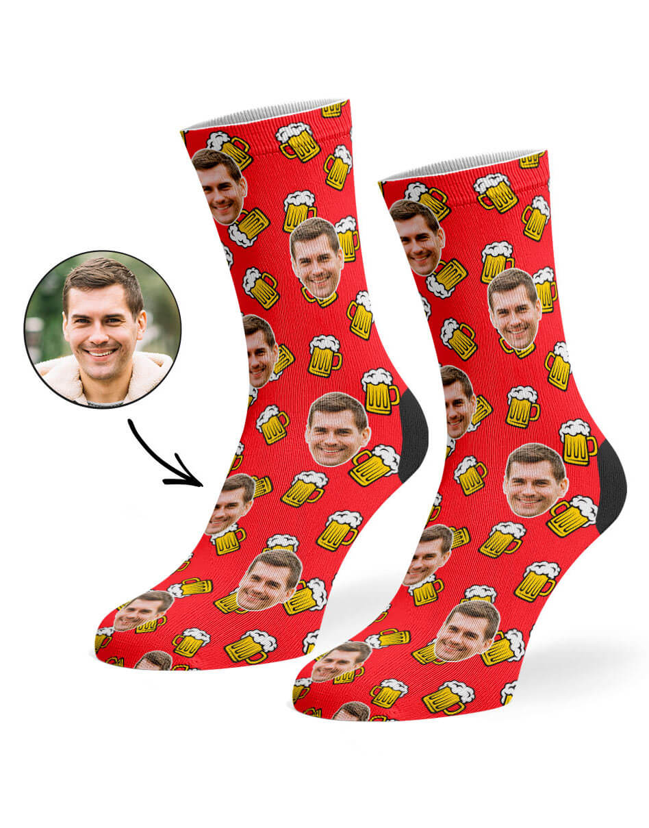 Beer Face Socks