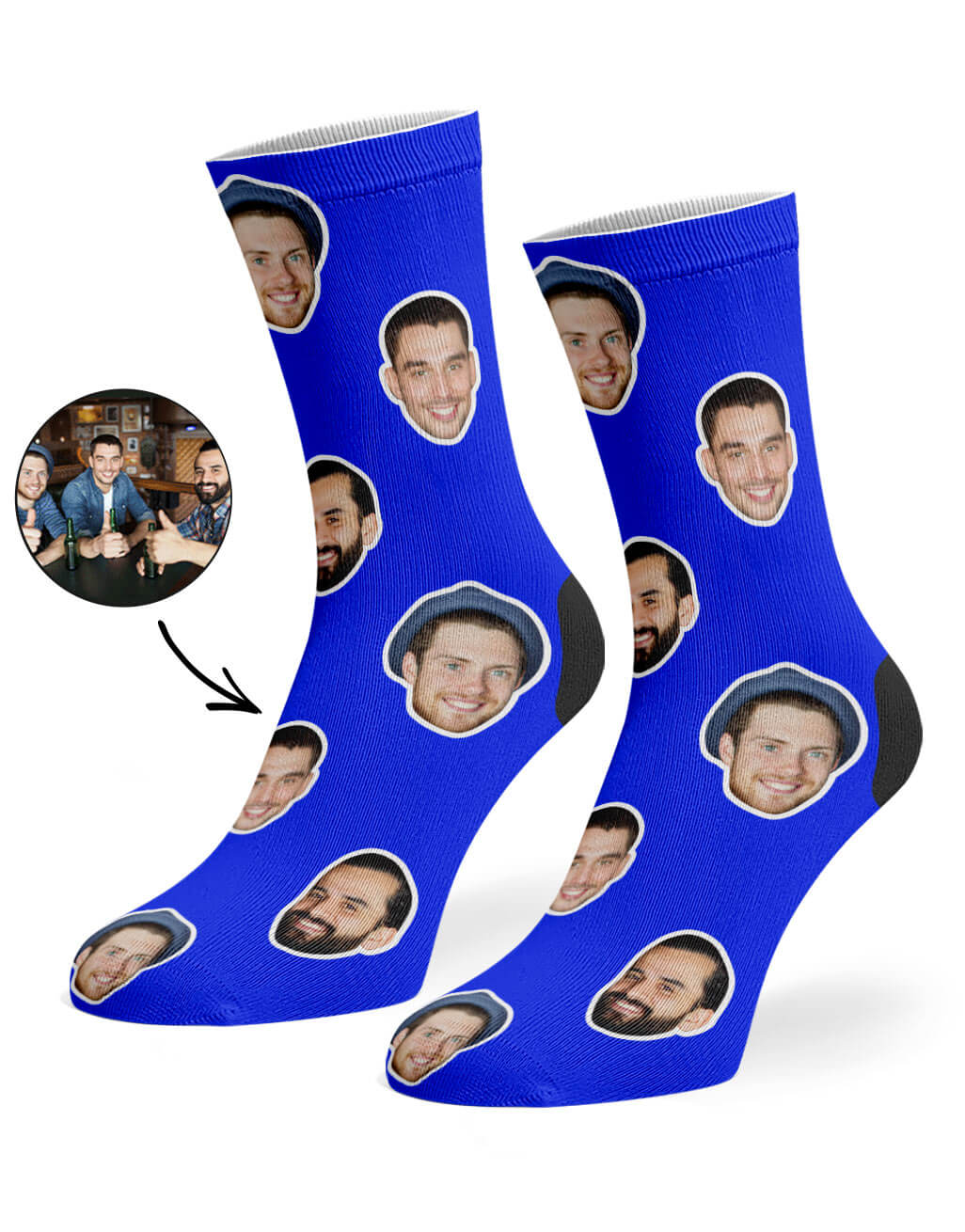 Best Friend Face Socks
