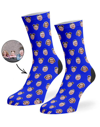 Family Face Pattern Socks