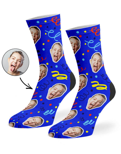 Happy Birthday Confetti Socks