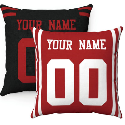 Throw Pillow San Francisco Custom Any Name and Number