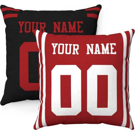 Throw Pillow San Francisco Custom Any Name and Number