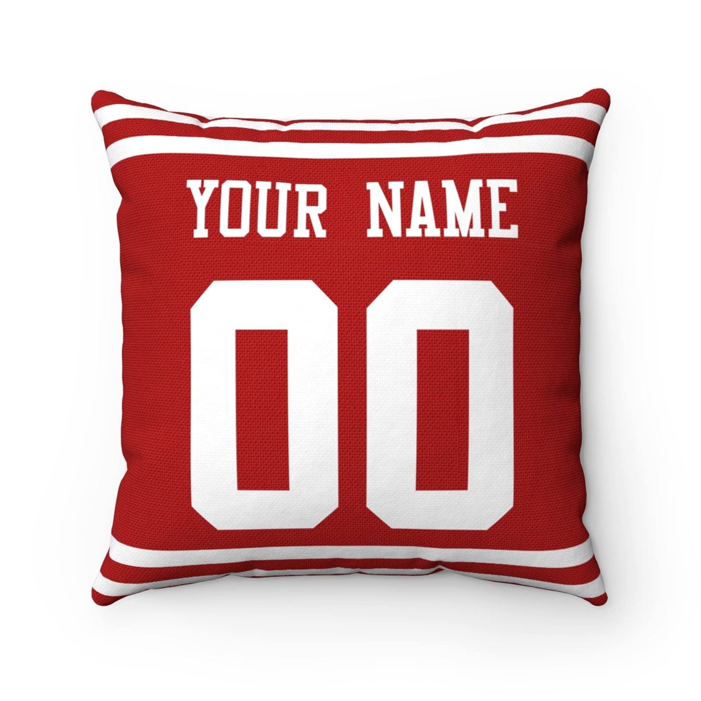 Throw Pillow San Francisco Custom Any Name and Number