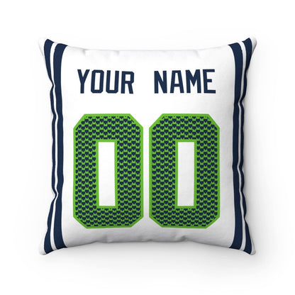 Throw Pillow Seattle Custom Any Name and Number