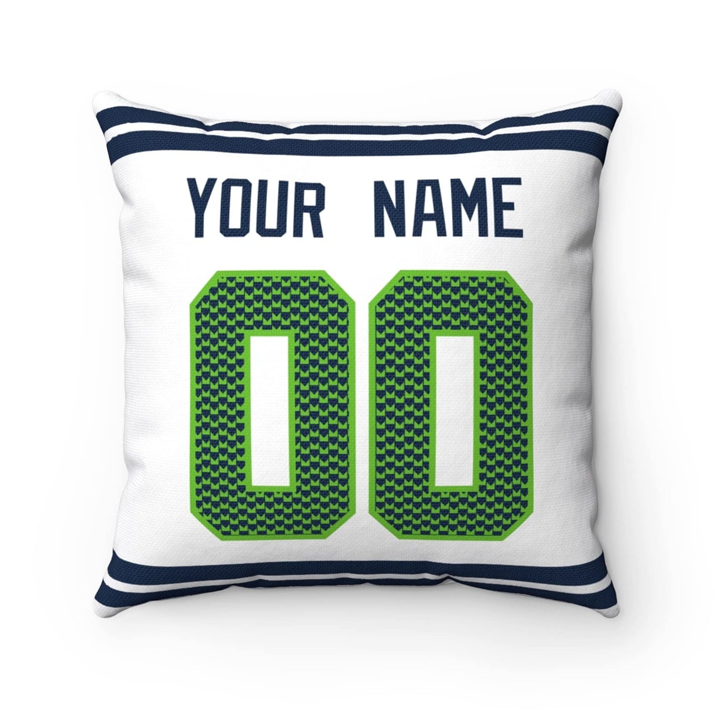 Throw Pillow Seattle Custom Any Name and Number