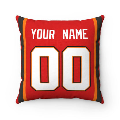 Throw Pillow Tampa Custom Any Name and Number