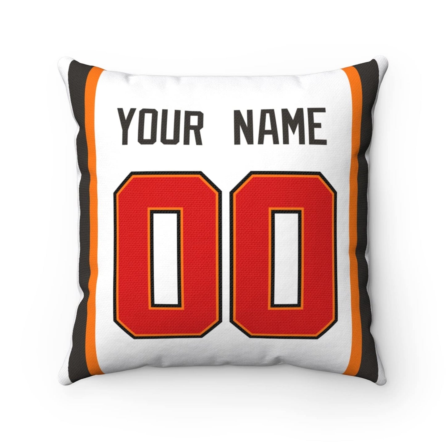 Throw Pillow Tampa Custom Any Name and Number