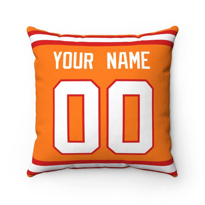Throw Pillow Tampa Custom Any Name and Number