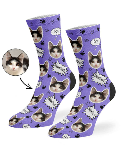 Your Cat Meow Socks
