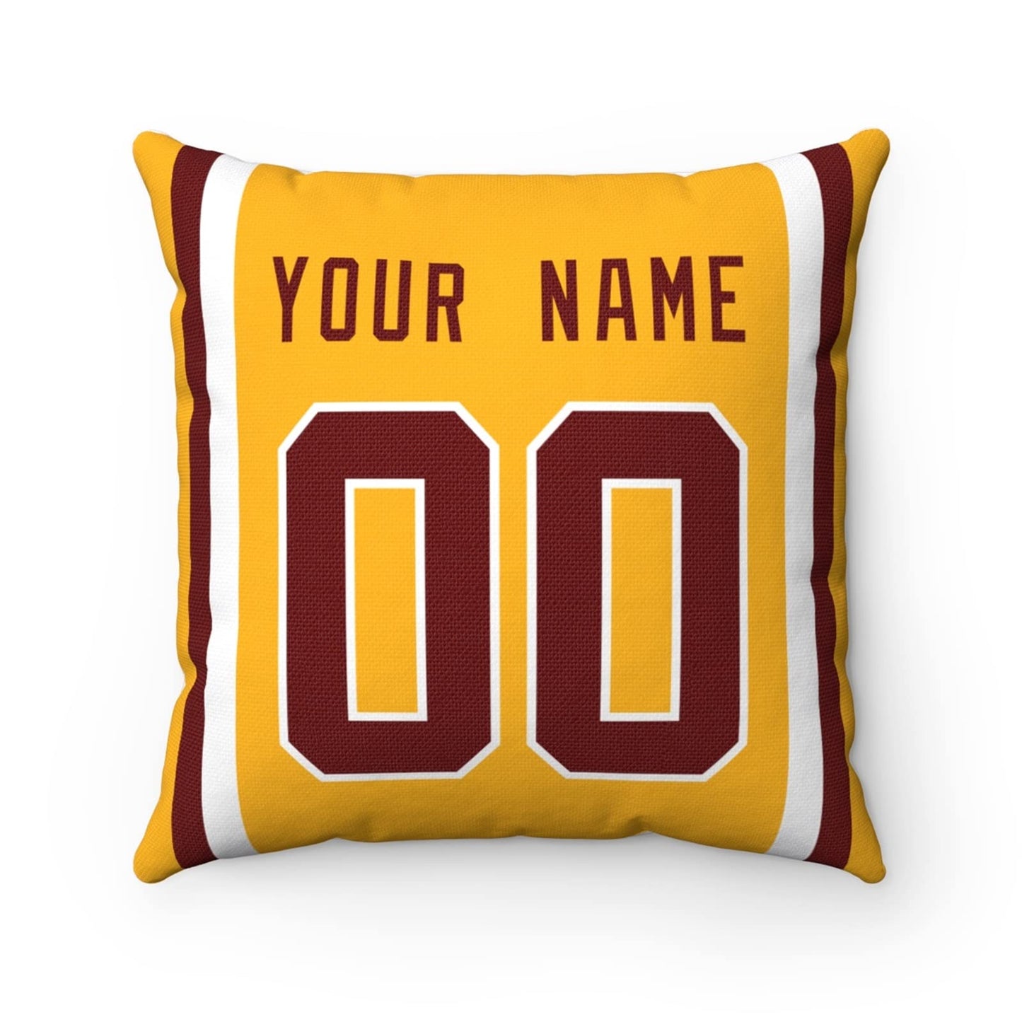 Throw Pillow Washington Custom Any Name and Number