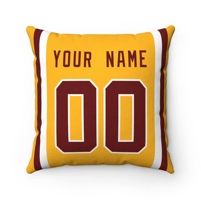 Throw Pillow Washington Custom Any Name and Number