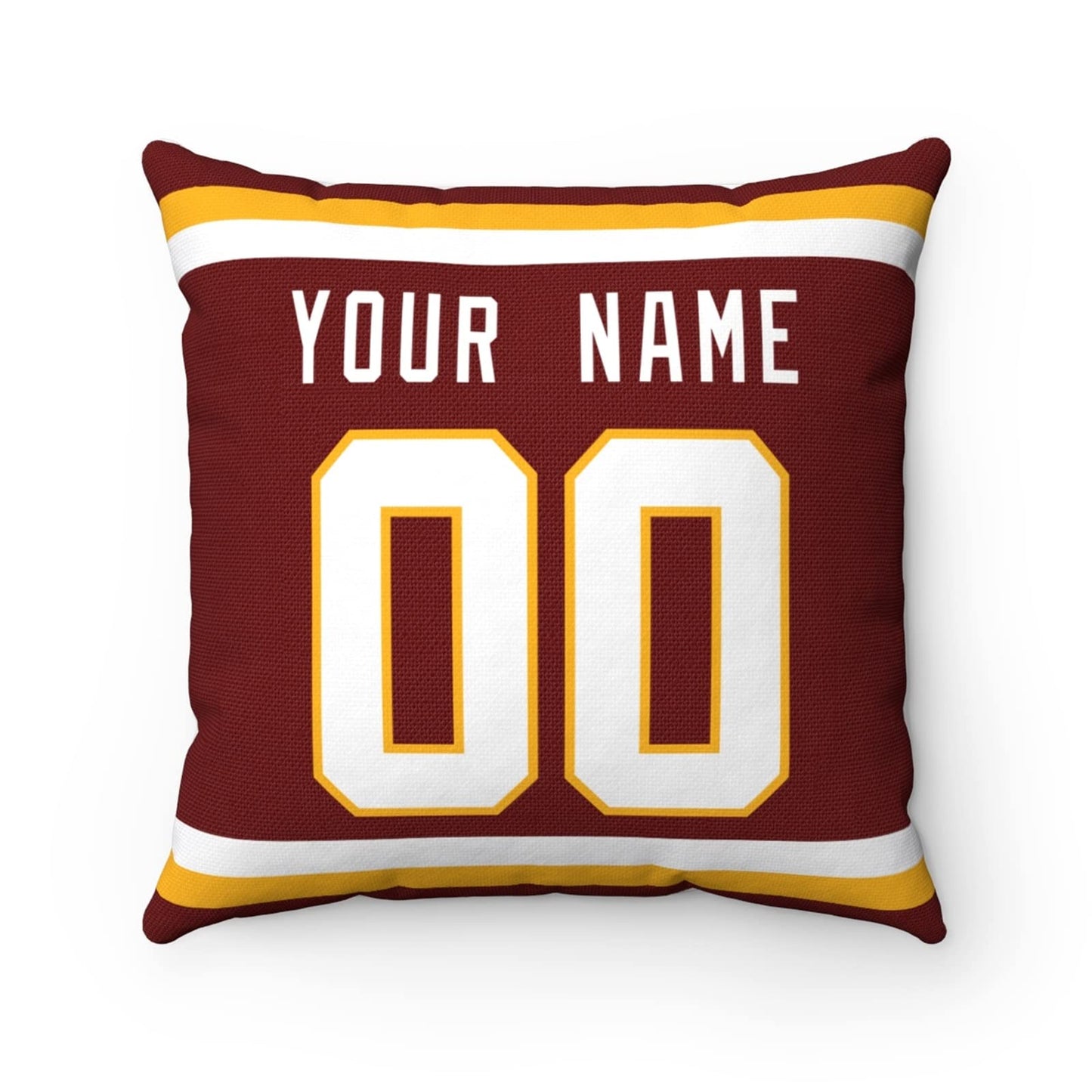 Throw Pillow Washington Custom Any Name and Number