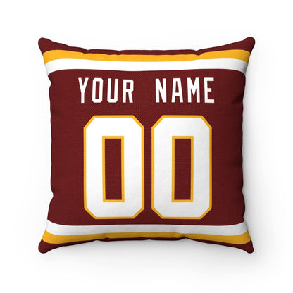 Throw Pillow Washington Custom Any Name and Number