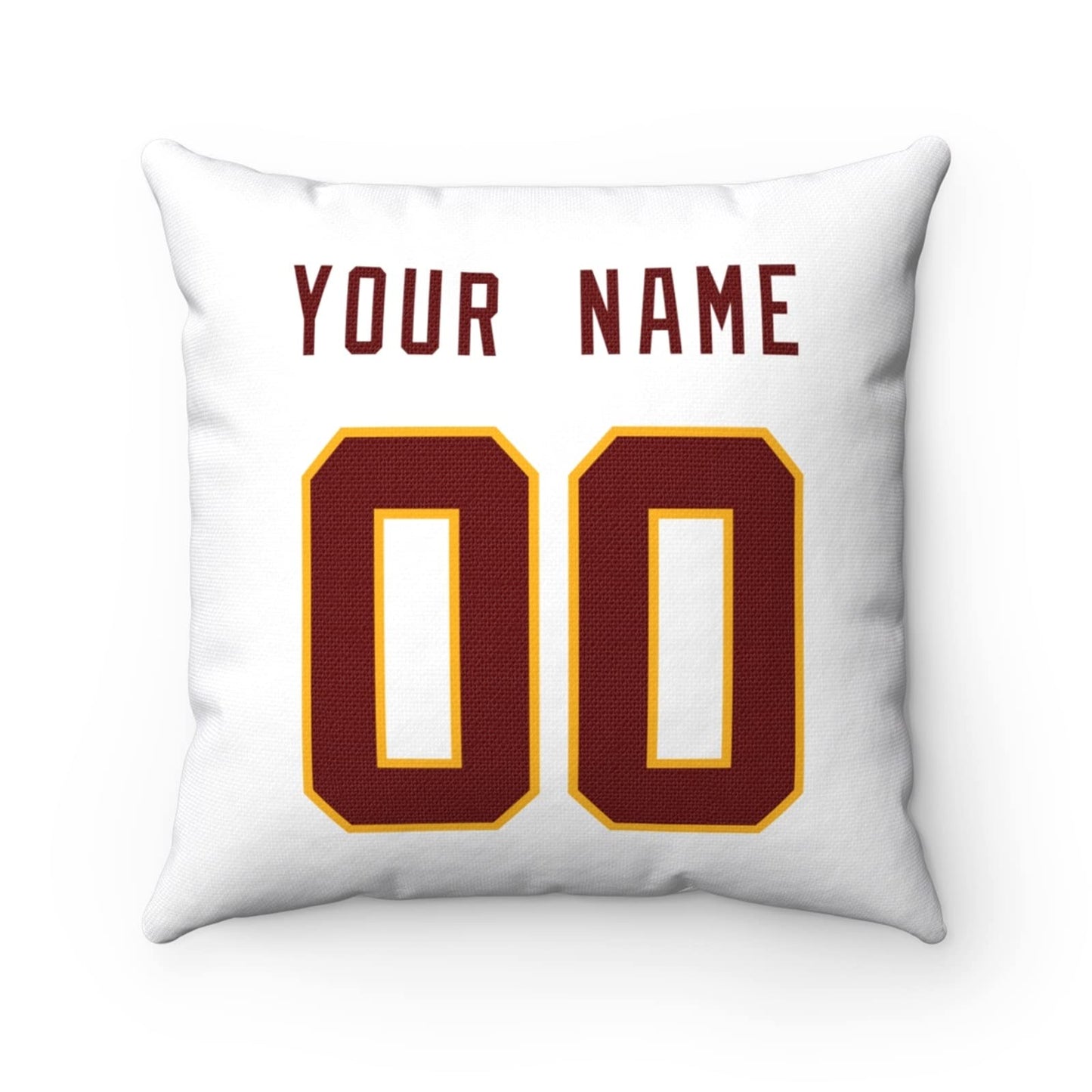 Throw Pillow Washington Custom Any Name and Number