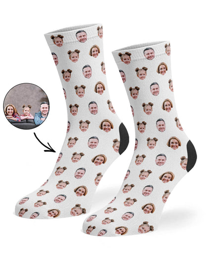 Family Face Pattern Socks