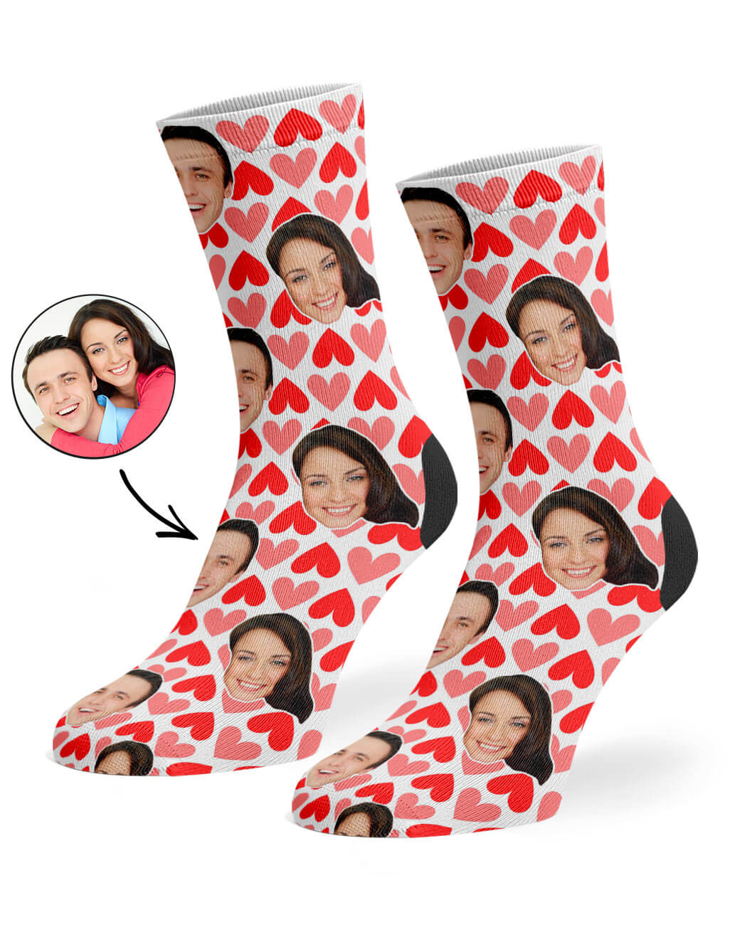 Hearts Socks