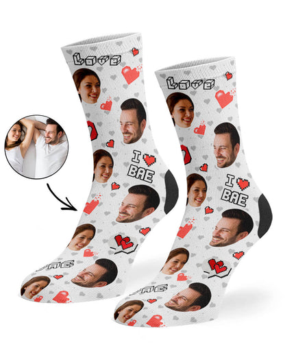 I Love Bae Socks