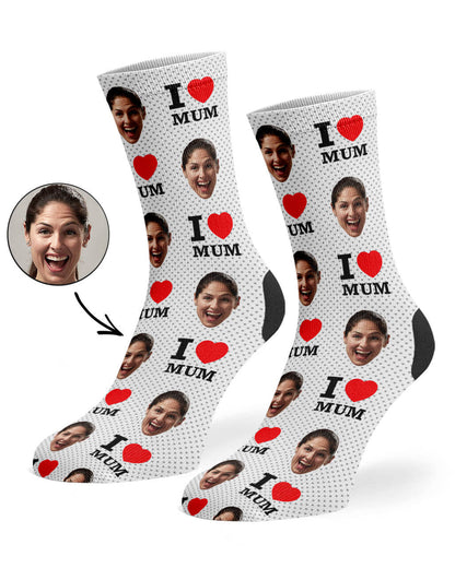 I Love Mum Socks