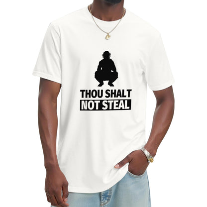 Baseball Catcher Thou Shalt Not Steal T-Shirt