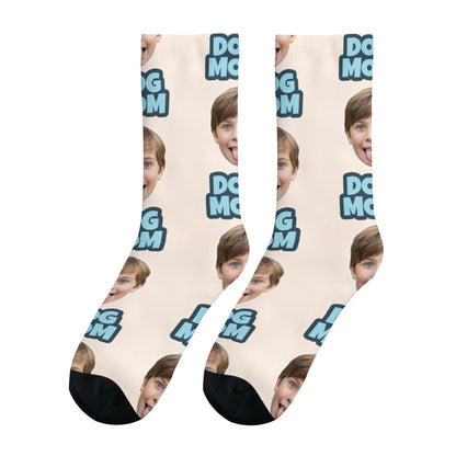 Custom Dog Mom Sock