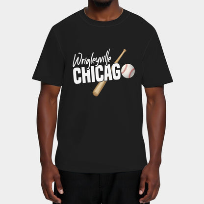 Wrigleyville Chicago Baseball American T-Shirt