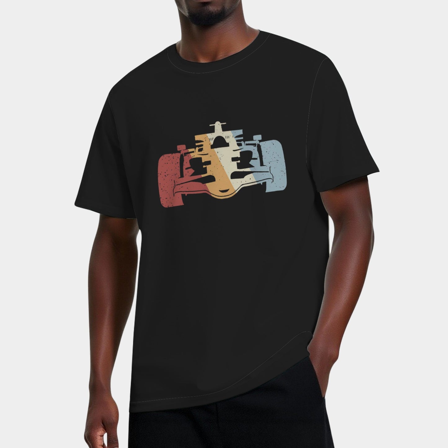 Racing Car Retro Style Vintage Tee Shirt