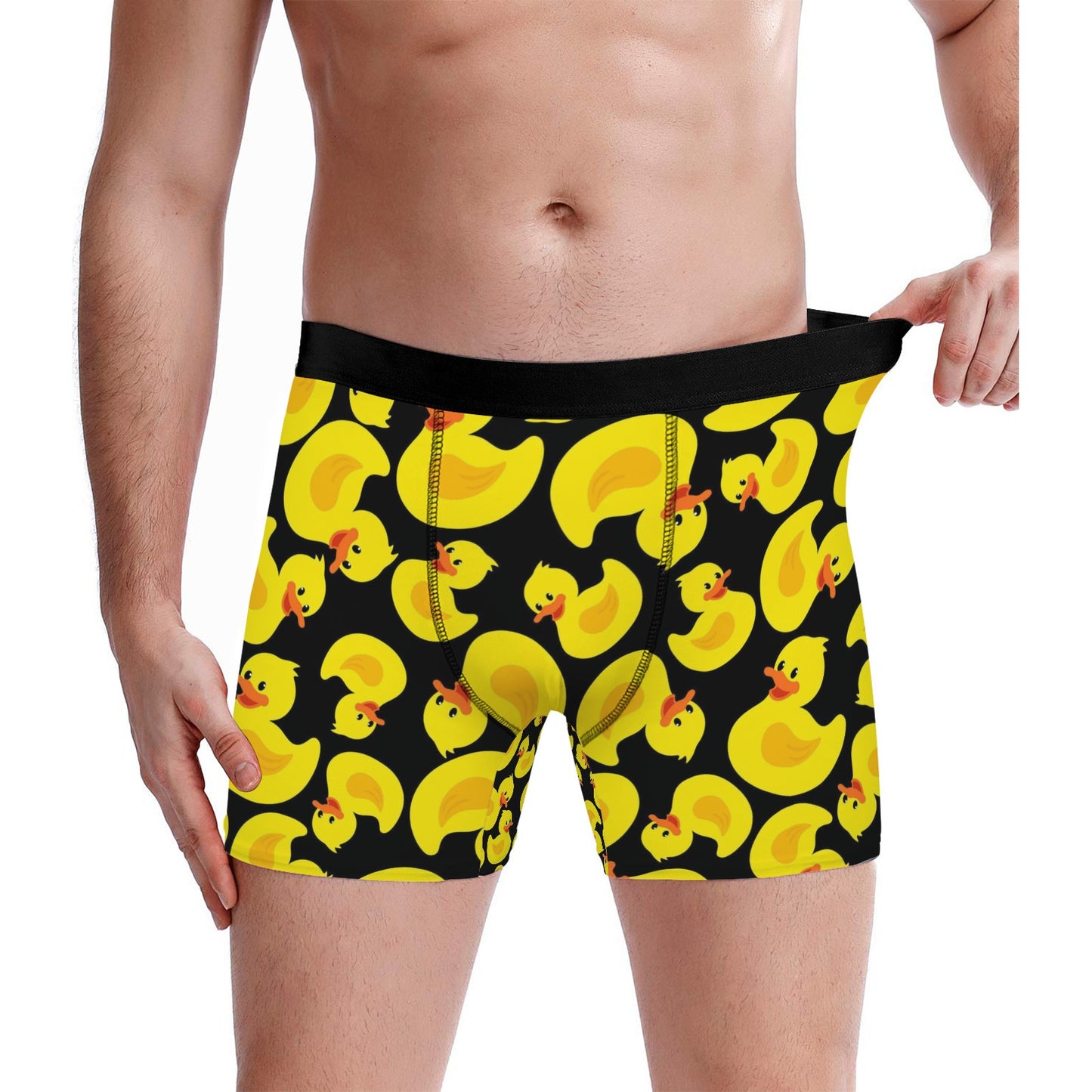 Custom Men's Underwear & Socks Set - Ducks Design